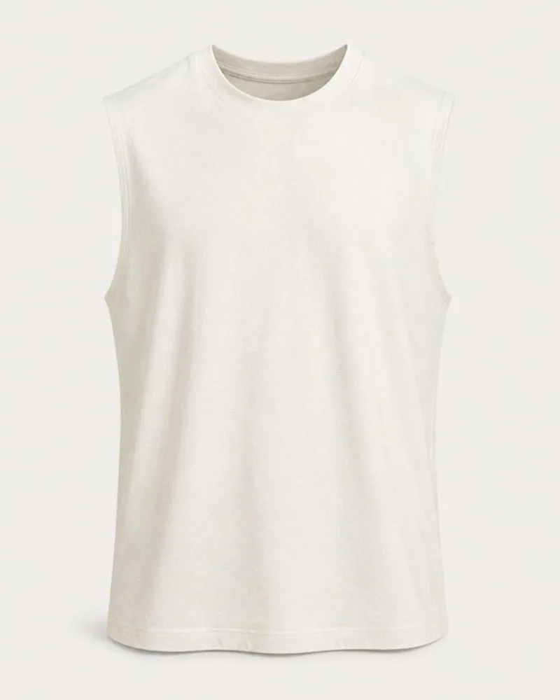 Musculosa Algodón blanco