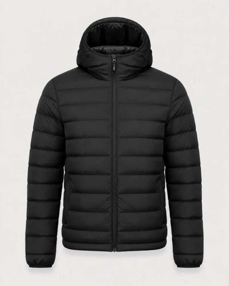 Campera Puffer negro