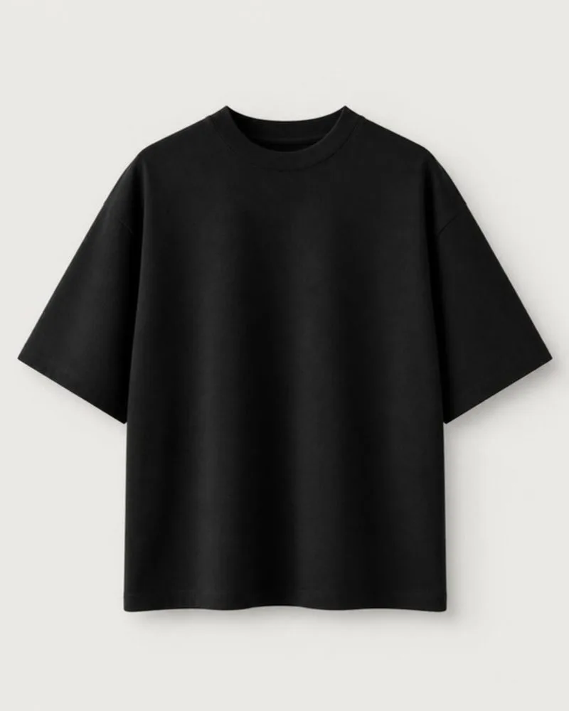 Remera Oversize negro