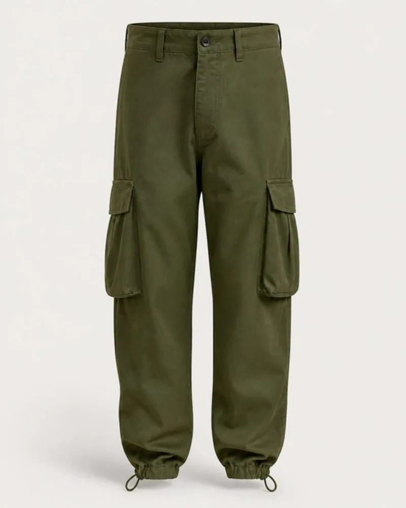 Pantalón Cargo verde oliva